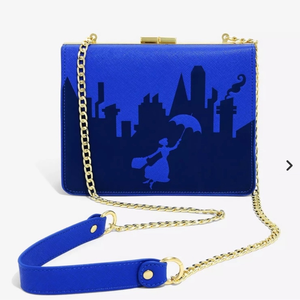 Loungefly Disney Mary Poppins Embossed Handbag - BoxLunch Exclusive Heart Logo